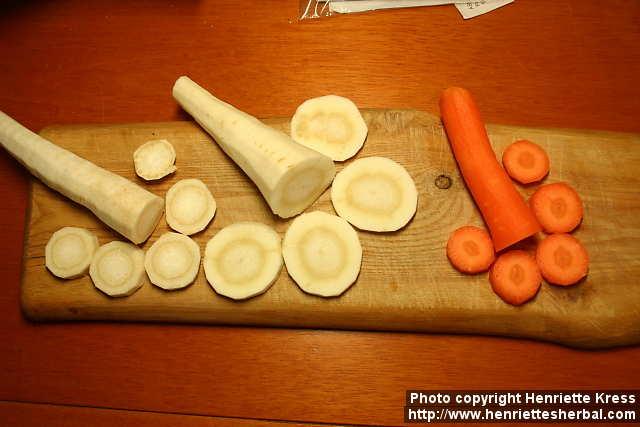 Photo: Root vegetables.